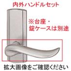 送料込み YKK 室内建具 室内ドア部品 ハンドル 長座錠1用 室内ドア用レバーハンドル(内外セット)Gタイプ HHN-0070G
