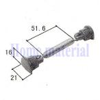  три . aluminium дверь для ванной детали открытие и закрытие оборудование spring тип номер детали WD0391 SI серебряный 1SET