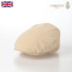 CHRISTYS' LONDON ハンチング帽 帽子 春 夏 キャップ CAP 鳥打帽 メンズ レディース ブランド Balmoral Linen Blend バターミルク