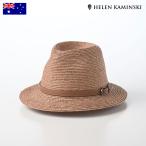 HELEN KAMINSKI 中折れハット ラフィアハット 麦わら帽 ストローハット 春 夏 メンズ レディース おしゃれ BILLIE(ビリー) ヌガー