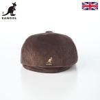 KANGOL ハンチング 秋冬 帽子 メンズ レディース CORD HAWKER（コーデュロイ ホーカー） ブラウン