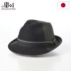 NOL フェルトハット 帽子 メンズ レディース 大きいサイズ ブランド Pizza hat（ピザハット） ブラック