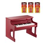 （予備電池付き） トイピアノ ミニピアノ コルグ KORG 楽器玩具 おもちゃ 楽器 タイニーピアノ tinyPIANO RD レッド 赤 電子 ピアノ（ラッピング不可）