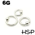 ボディピアス キャプティブビーズリング 6G ボディーピアス cbr