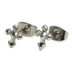 Yahoo! Yahoo!ショッピング(ヤフー ショッピング)ピアス サージカルステンレス 金属アレルギー対応 ミニ クロス  1ペア アレルギー レディース メンズ