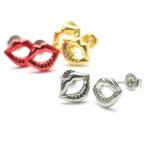 Yahoo! Yahoo!ショッピング(ヤフー ショッピング)ピアス サージカルステンレス リップ ピアス 1ペア レディース 両耳用