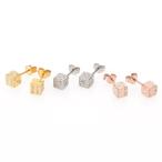 Yahoo! Yahoo!ショッピング(ヤフー ショッピング)ピアス サージカルステンレス ジュエルダイス ピアス 1ペア レディース 両耳用