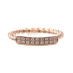 Yahoo! Yahoo!ショッピング(ヤフー ショッピング)ステンレスリング 指輪 ジュエルプレート ツイスト ステンレス リング  レディース メンズ