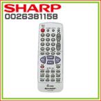 シャープ　テレビデオ用　リモコン