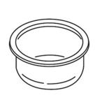 シャープ　炊飯器　内なべ　234380030