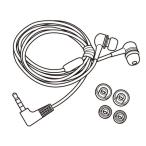 CD語学学習機 マイク付きステレオインサイドホンセット L0HAAC000007 純正 新品 パナソニック