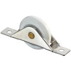 エイト　トップ　静音V型戸車　33mm　A型　ステンレス枠　ベアリング入　TT-265【廉価品】【即日出荷】【ネコポス対応】