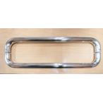 ステンレス　丸型ドアハンドル　両面用　ステンレスヘアーライン仕上げ　25φ　300mm　HS-205【店頭受取可能】【即日発送】