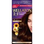 ショッピング白髪染め Wella ウエラトーン 2+1 白髪染め クリームタイプ 4B ダークブラウン 鮮やかな髪