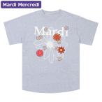マルディメクルディ Mardi Mercredi Tシャツ TSHIRT FLOWERMARDI BLOSSOM GREY IVORY 半袖 レディース 韓国 ファッション アパレル