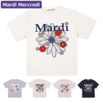 マルディメクルディ Mardi Mercredi Tシャツ SLIM TSHIRT FLOWERMARDI BLOSSOM 半袖 レディース 韓国 ファッション アパレル スリムサイズ