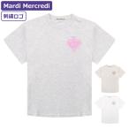 マルディメクルディ Mardi Mercredi Tシャツ TSHIRT SATIN SPADE 半袖 レディース 韓国 ファッション アパレル ロゴ刺繍