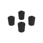 LALPHA ラルファ アイアンシェルフ 脚ゴムキャップ 4個セット G-004