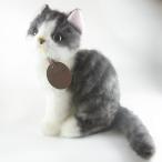 グレイスフル 日本猫 ハチワレ 座り ぬいぐるみ 日本製  三英貿易 ネコ