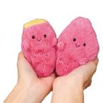 ※2個セットではありません※さつまいも かじりいも ぽちゃまる 秋の味覚シリーズ ぬいぐるみ S サツマイモ 内藤デザイン研究所