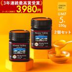 2個セット マヌカハニー UMF5+ 発がん性 不検出 無農薬 プレミアム はちみつ お試し ハニーバレー 送料無料 MGO83以上 非加熱 生マヌカ 産地限定