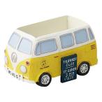 植木鉢 プレゼント ワーゲンバス（Sサイズ）イエロー