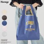  сумка сумка эко-сумка eko задний Snoopy герой принт ga- Lee всесезонный белый женский Honeys мед z Snoopy | эко-сумка 