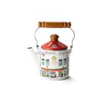 ショッピングキッチン雑貨 ホーロー ケトル 富士ホーロー ハニーウェア キッチン雑貨 メリーシリーズ 1.2Ｌケトル ショップ レッド 赤 雑貨 やかん 安心のメーカー直販