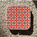  Hong Kong университет retro плитка . внутри раз . цветочный принт высококлассный Hong Kong бренд werememberhk керамика Coaster 