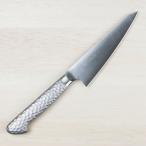 光月作 骨スキ包丁 両刃 150mm ステン