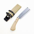 東周作 極上 腰鉈 片刃150mm 青紙鋼 鞘付き 本職向け ナタ