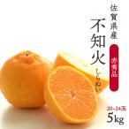ショッピングデコポン 箱売り 不知火 しらぬい 約5kg 佐賀県 旬 かんきつ 柑橘 みかん フルーツ 果物 赤秀品 自宅用 家庭用 まとめ買い [不知火(ケース)20〜24玉佐賀赤秀]