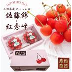 産直 母の日 山形県産 佐藤錦or 紅秀峰 200g ダイヤパック さくらんぼ 母の日ギフト プレゼント[（100gダイヤ×2）母の日]【WI】