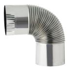 [ одиночный ] нержавеющая сталь креветка искривление 90° φ150mm