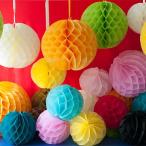 PAPER HONEYCOMB BALL 20cm ×6 шт. комплект 