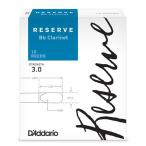 《期間限定！ポイントアップ！》D'Addario Woodwinds RESERVE ダダリオ レゼルヴ スタンダード B♭クラリネット用リード 10枚入り