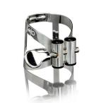 Vandoren バンドレン B♭クラリネット用 M|O リガチャー シルバー仕上げ プラスチックキャップ付 LC51SP バンドーレン【ONLINE STORE】