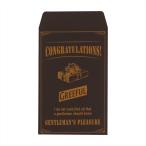 Greeful VINTAGEポチ袋 CONGRATULATIONS ブラウン ポチ袋 (S_0040)
