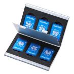  Sanwa Supply aluminium карта памяти кейс (SD карта для * двусторонний место хранения модель ) (S:0230)