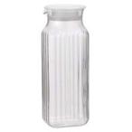 イワキ 　iwaki　 角型サーバー 　ホワイト　 １Ｌ　耐熱ガラス　KT296K-W