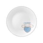 小皿　17cm　コレール　CORELLE　サンリオ　シナモロール　強化耐熱ガラス 　J106-SNC　電子レンジOK　食洗機対応　軽くて薄い　アメリカ製