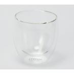 パイレックス PYREX　耐熱ダブルウォールグラス　２個組 　容量：250ml　CP-8540　＊ロゴ入り