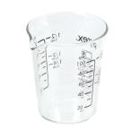パイレックス　PYREX　Blow　メジャーカップ　ブラック　 100　実用容量100ml　耐熱ガラス