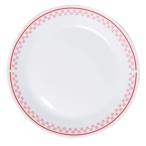 ショッピングパイレックス 小皿　19cm　強化ガラス　グッドフードダイナー 　パイレックス 　PYREX 　ミルクグラス　　電子レンジOK　食洗機対応　コレールとは違う商品です。2023年新製品