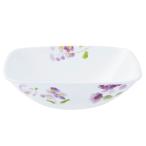 コレール 　ＣＯＲＥＬＬＥ　バイオレットミスト　 スクエア大ボウル　 パール金属　J2348-VM  耐熱強化ガラス　アメリカ製