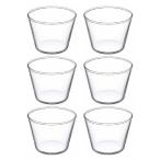 イワキ　プリンカップ 150ml　満水容量240ml　6個組　  iwaki