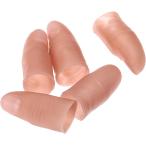 [ Revue привилегия ] Sam chip Magic Trick палец настоящий родители палец коготь временный палец Magic фокус. инструмент фальшивый soft родители палец палец разрез stage шоу Pro p5 позиций комплект 