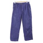 б/у одежда евро French рабочие брюки краска W33 L27 LE POPULAIRE [9019644]