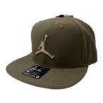 ジョーダン スナップバックキャップ Jordan Pro Jumpman Snapback Cap 帽子 ダークカーキー  JC089