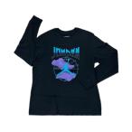 ショッピングジョーダン メンズ ジョーダン ロングスリーブTシャツ Jordan Long Sleeve 長袖　黒紫 JT330